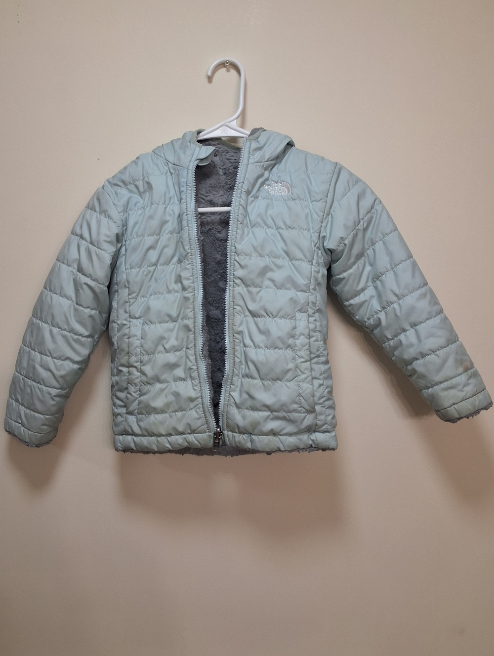 The North Face Reversible Mossbud Swirl Hooded Jacket - Toddler 5T